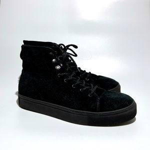 All Saints suede sneakers